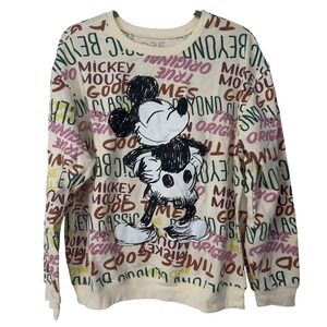 Disney Mickey Mouse Sweatshirt 2X Classic Good Times‎ Beyond Original True